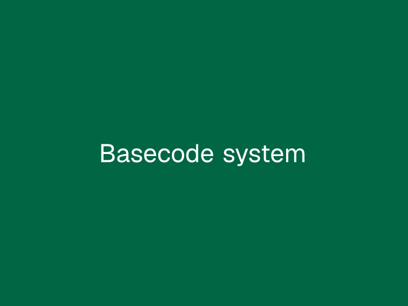 Basecode system