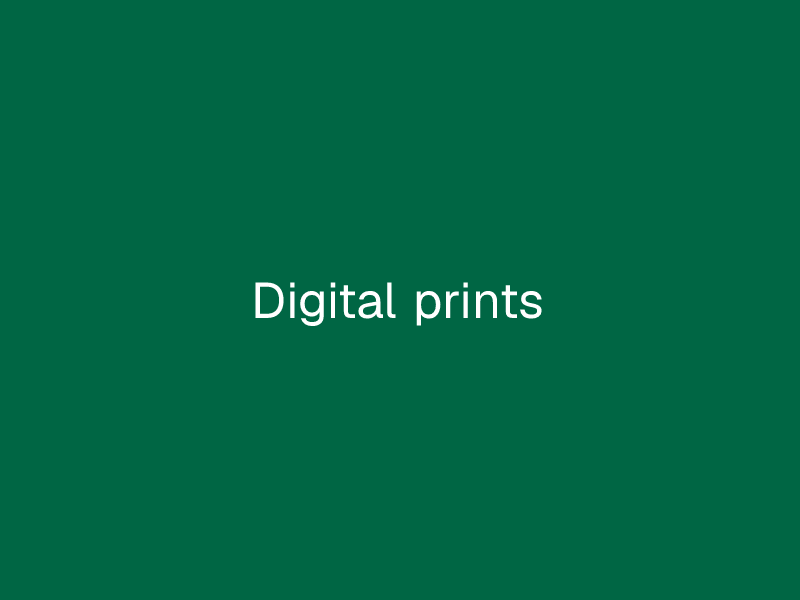 Digital prints