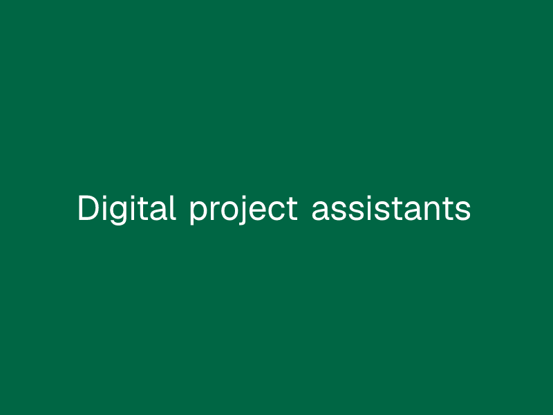 Digital project assistants