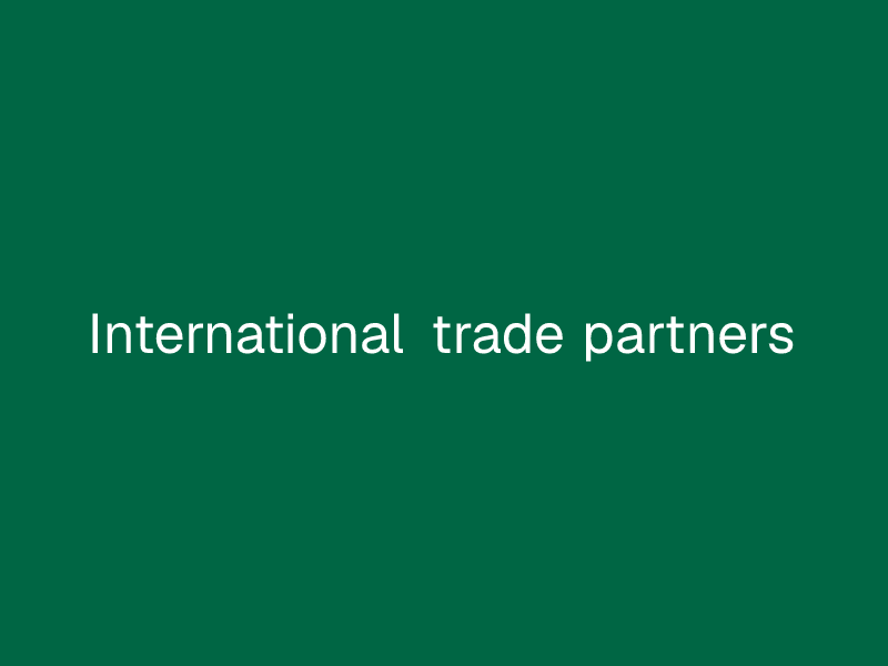 International trade partners