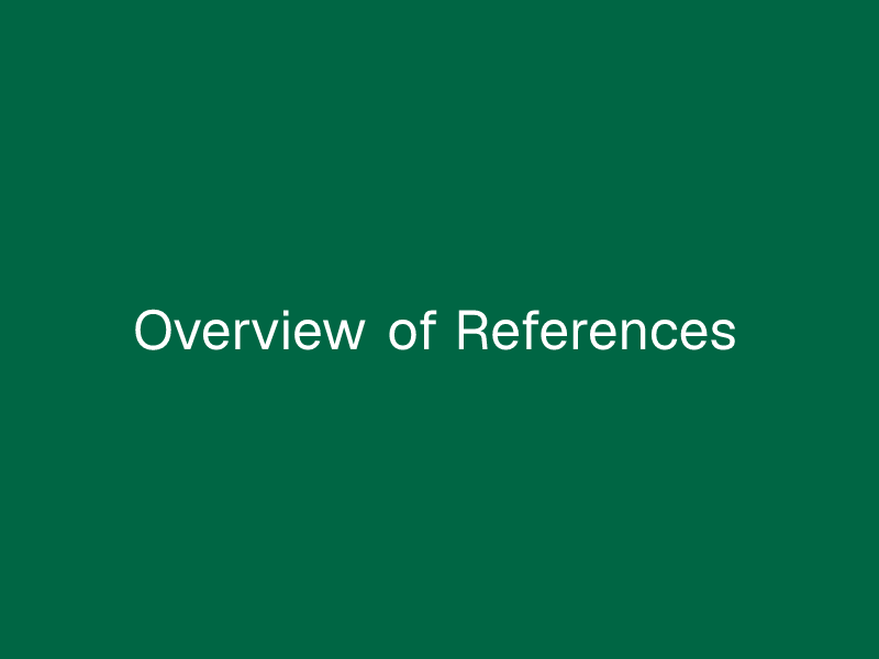 References