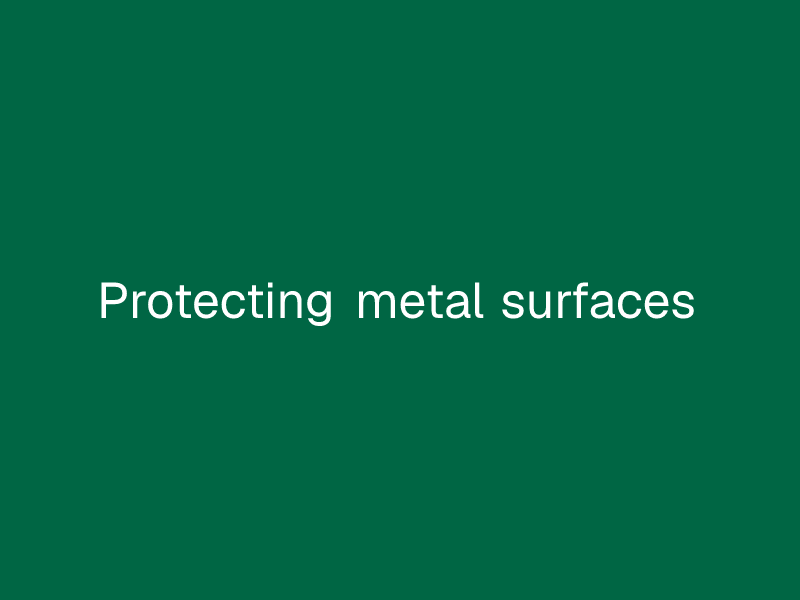 Protecting metal surfaces