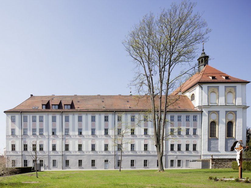 Baroque setting extensively renovated: Waldsassen Abbey on the border between Bavaria and the Czech Republic.