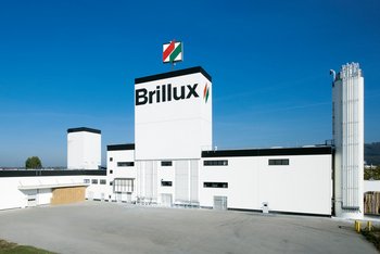 <p>The Brillux plant in Malsch near Karlsruhe: Production of plasters, dispersions and powder adhesives</p>