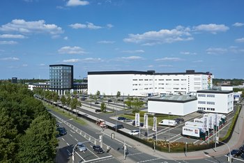 <p>The Brillux headquarters in Münster: Production of paints and dispersions</p>