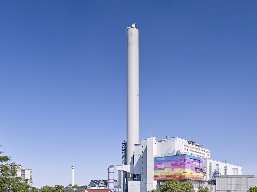 The design of the new bunker building at the waste-to-energy plant in Ludwigshafen was created following a fire catastrophe.