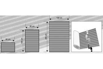 <p>For an optimal cleaning effect of the Strongline quality, the ridges are laid crosswise to the running direction.</p>