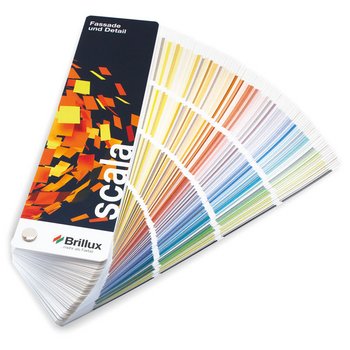 <p>The Scala color chart Facade and detail</p>