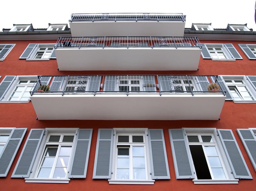 The structure gives the old school building its charm.