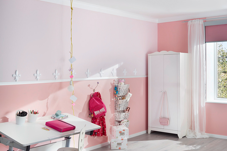 Pink children's room