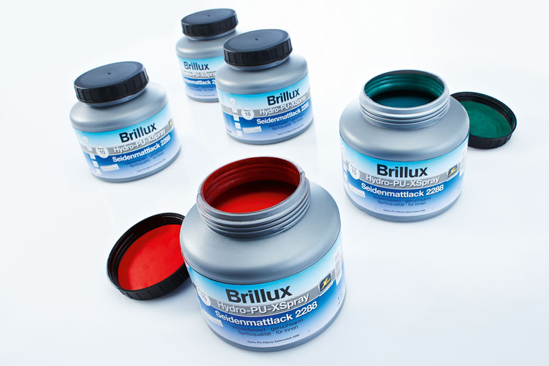 Waterbased enamel paints Brillux