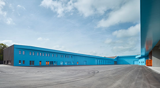 Into the blue: Augsburg recycling depot