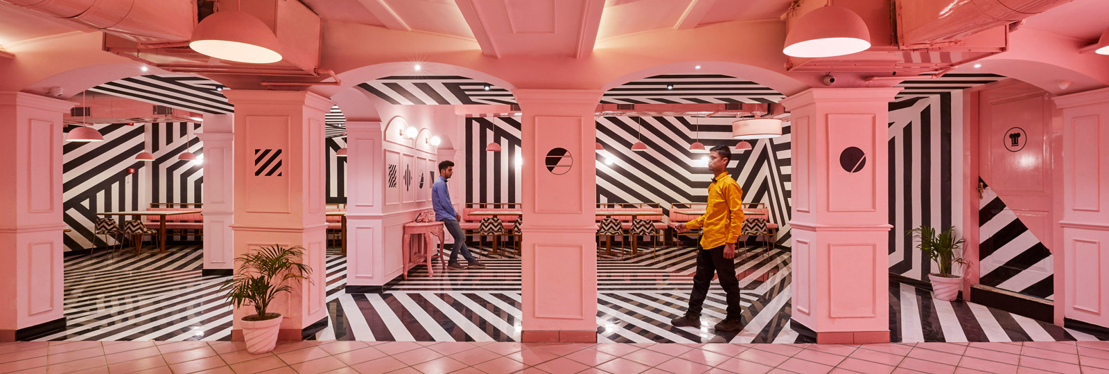 Feast India Company: A throng of pink zebras