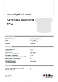 Nachhaltigkeitsinformation