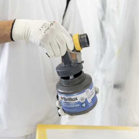 FinishControl FrontEnd Yellow, StandardSpray 3333, Anwendungsbild 1