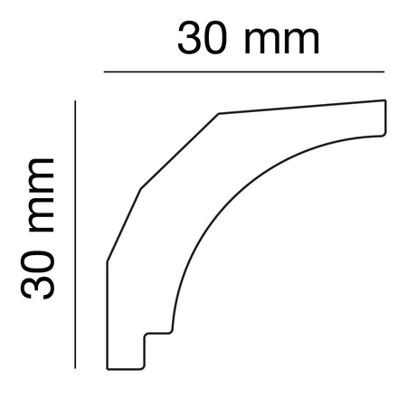 Corner Profile EP 1112, Anwendungsbild 1
