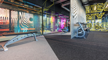 Needle Felt Floor Covering Vibe ( Needlefelt Vibe ), Anwendungsbild 1