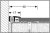 Timber Design Termination Strip 3102