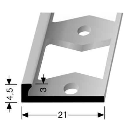 Aluminum L-Profile 3144