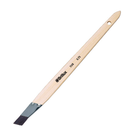 Angled Paintbrush, Black 1199