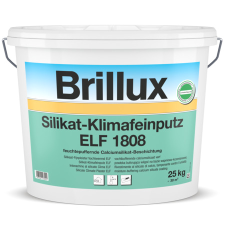 Fine Silicate Climate Plaster ELF 1808