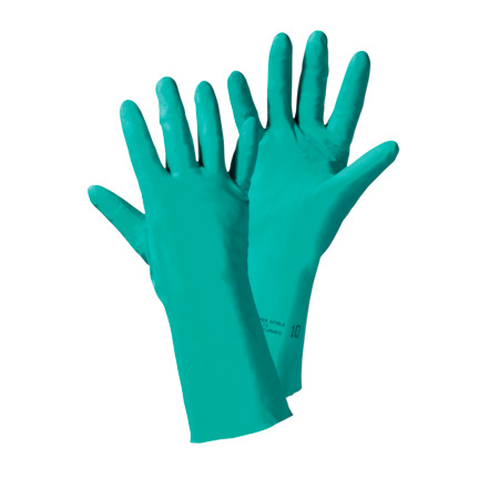 Nitrile Protective Glove, Green