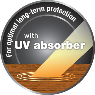 UV absorber, long-term protection