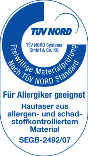 TÜV NORD - Für Allergiker geeignet