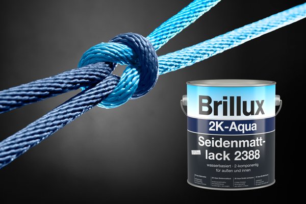 Durable and resistant: Brillux 2C Aqua Silk Matt Enamel 2388